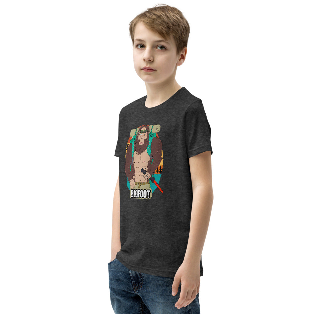 Youth Short Sleeve T-Shirt bigfoot - ragnacold