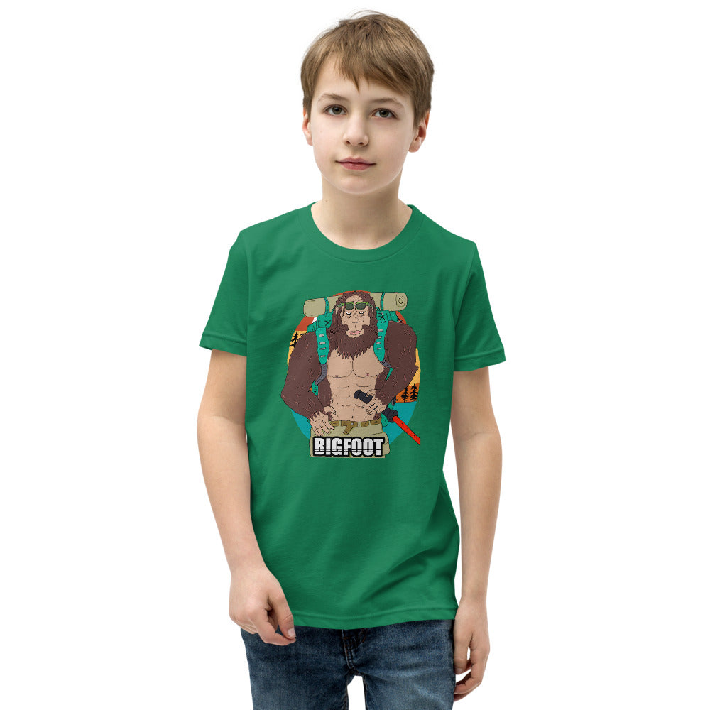 Youth Short Sleeve T-Shirt bigfoot - ragnacold Kelly / S