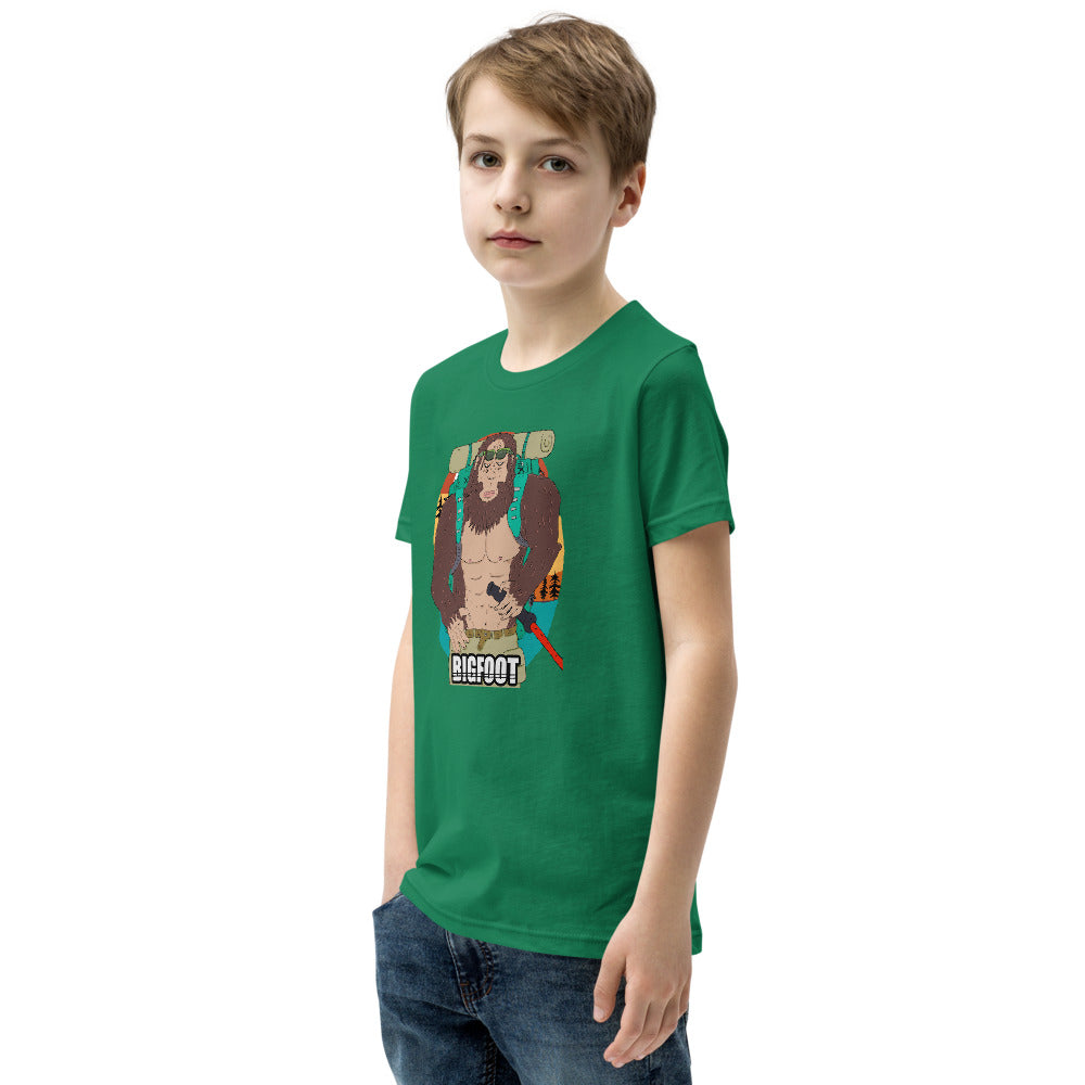 Youth Short Sleeve T-Shirt bigfoot - ragnacold