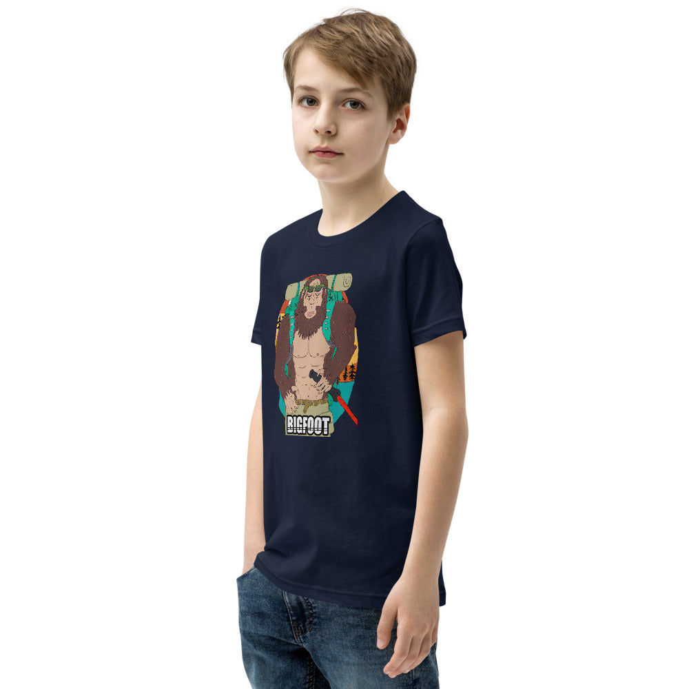 Youth Short Sleeve T-Shirt bigfoot - ragnacold