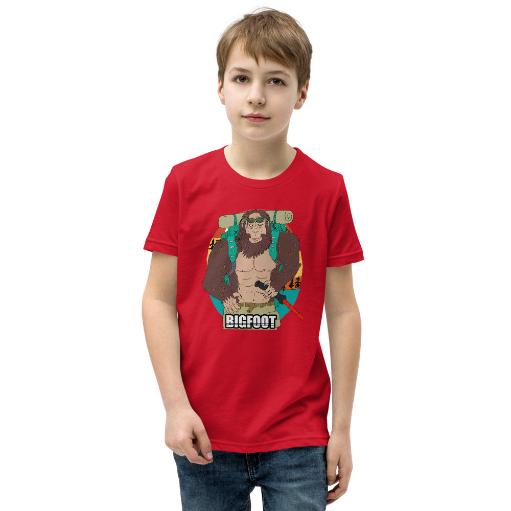 Youth Short Sleeve T-Shirt bigfoot - ragnacold Red / S