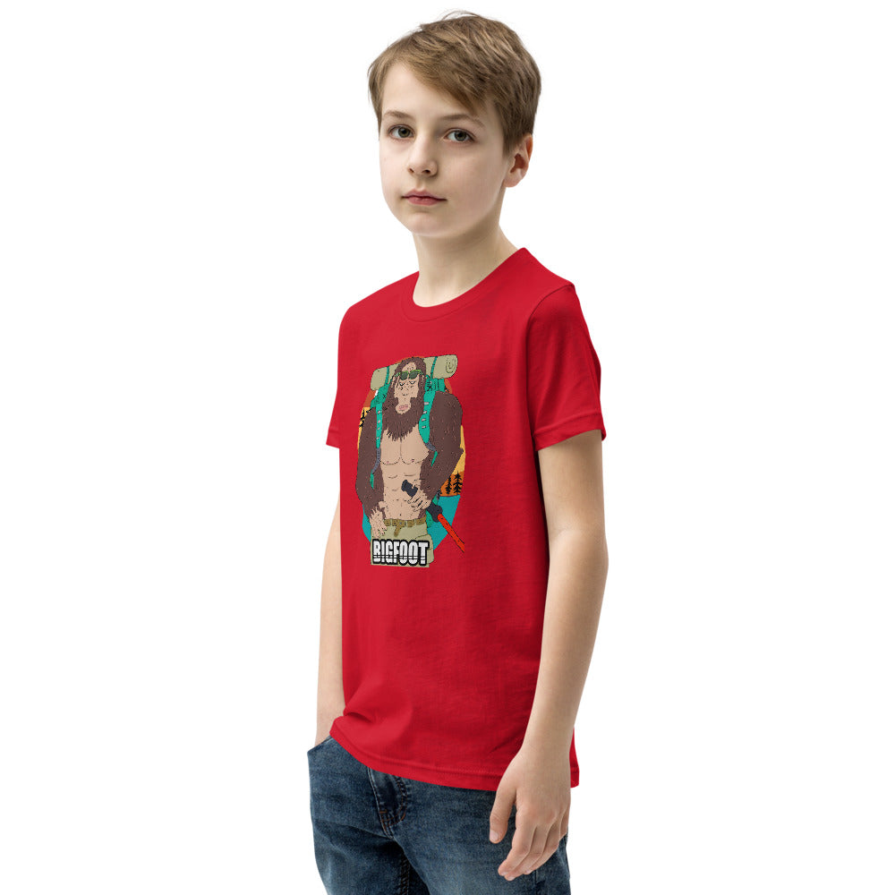 Youth Short Sleeve T-Shirt bigfoot - ragnacold