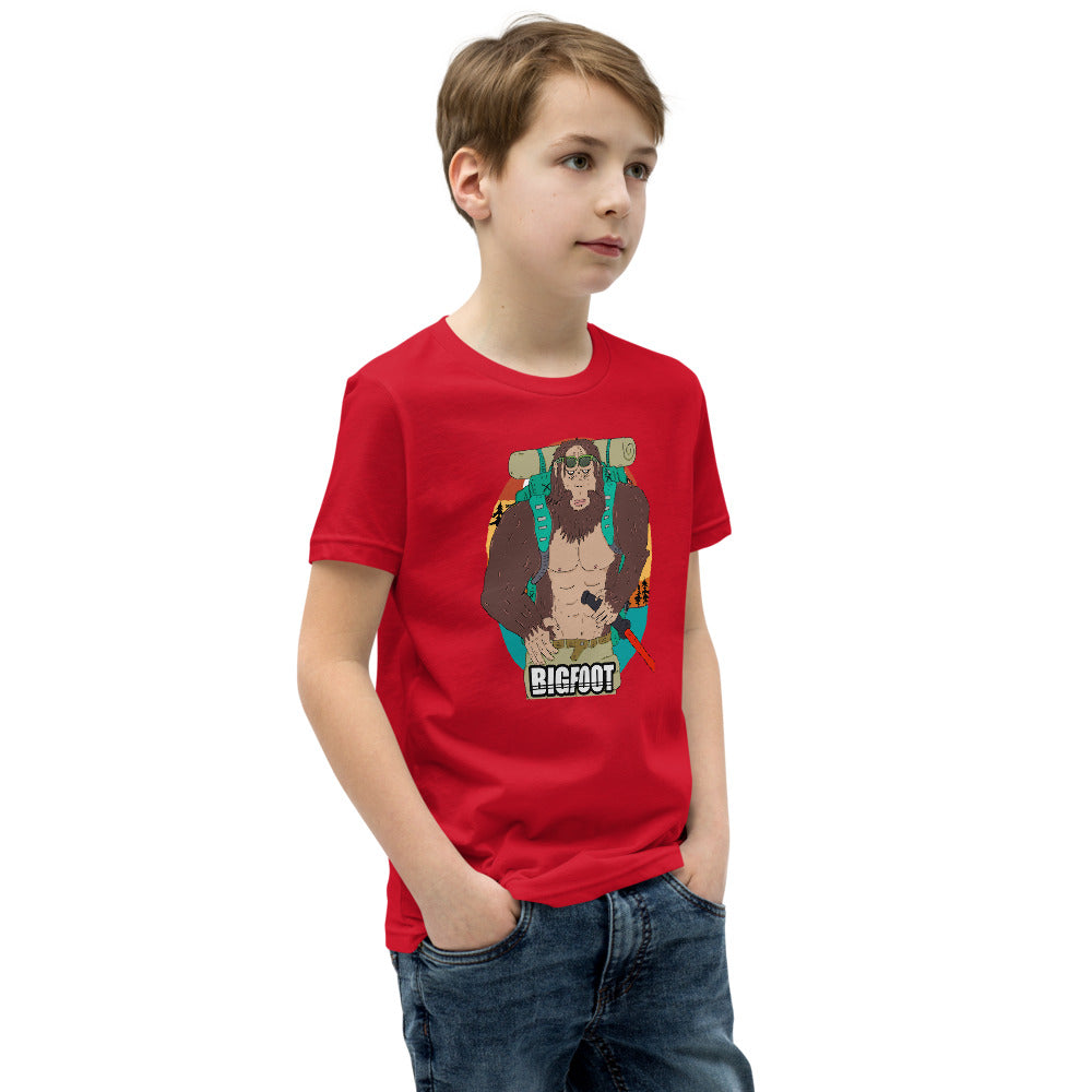 Youth Short Sleeve T-Shirt bigfoot - ragnacold