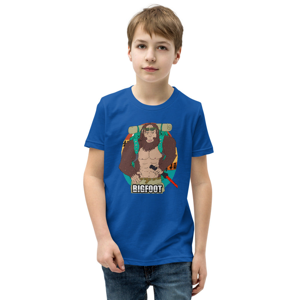 Youth Short Sleeve T-Shirt bigfoot - ragnacold True Royal / S