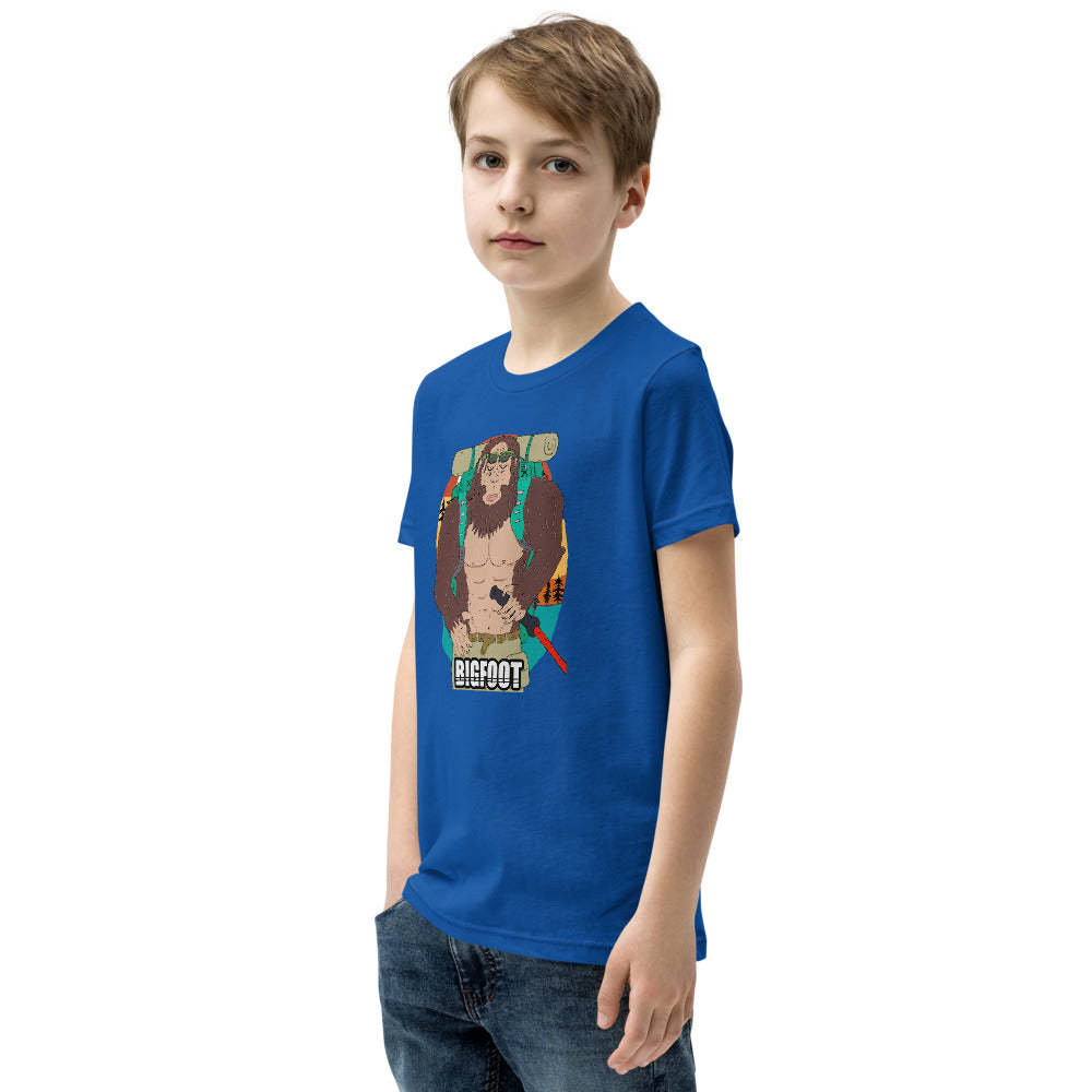 Youth Short Sleeve T-Shirt bigfoot - ragnacold