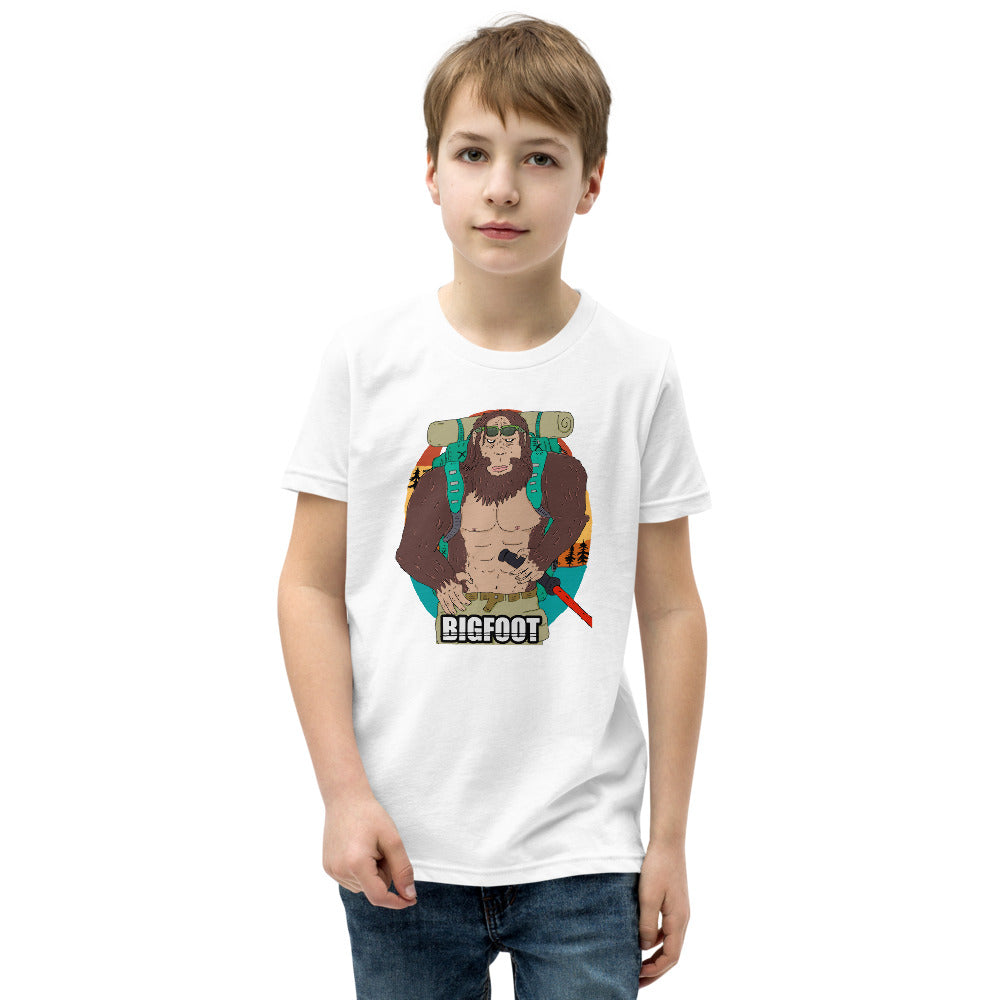 Youth Short Sleeve T-Shirt bigfoot - ragnacold White / S